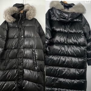 MICHEAL KORS MAXI PLUS SIZE PUFFER JACKET